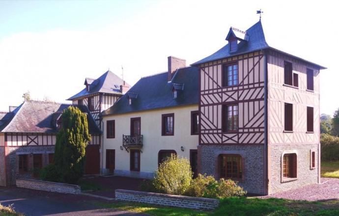 Le Manoir Des Arts Bed and Breakfast Saint-Samson-de-Bonfossé Buitenkant foto